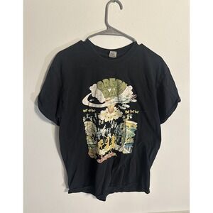 Green Day Ban Shirt Mens Large Black Dookie Album Graphic Tee *Reprint
